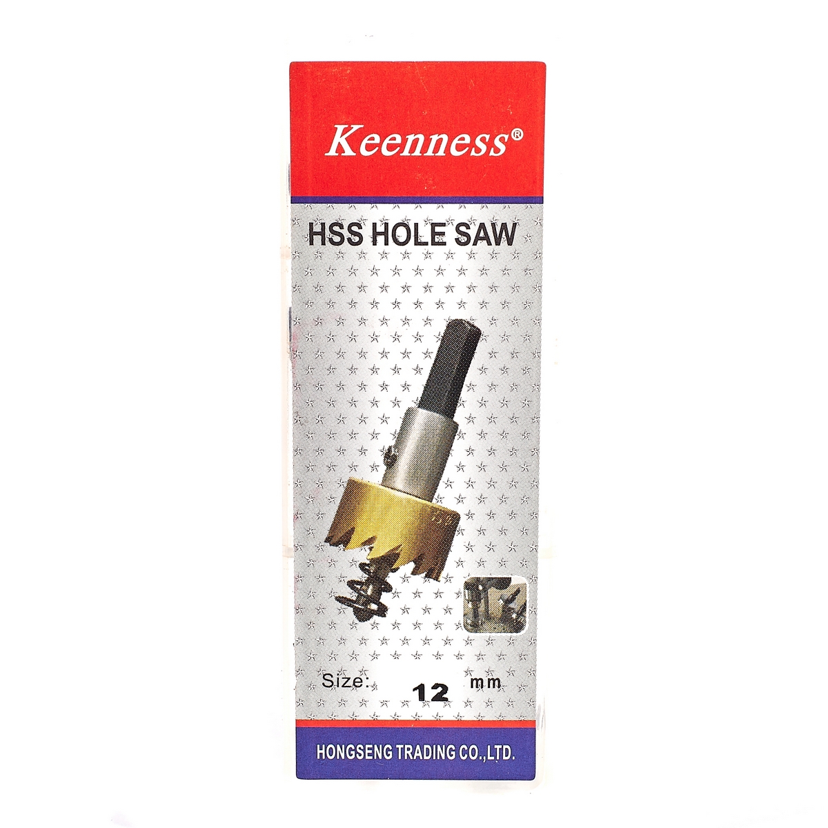 มม. HSS HOLE SAW-ดอกโฮลซอร์ไฮสปีด 12 KEENNESS รุ่น 2512 รูปที่ 4