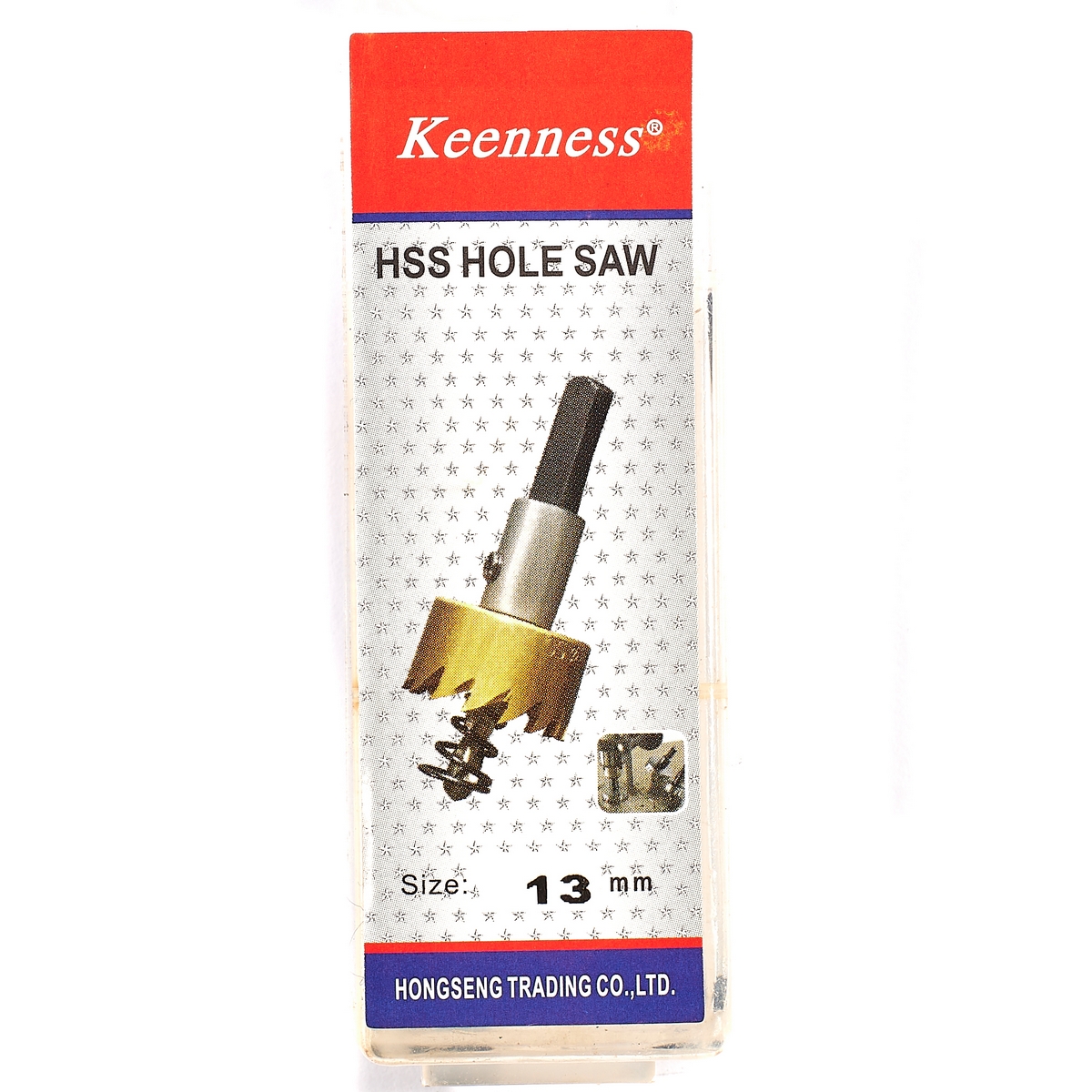 มม. HSS HOLE SAW-ดอกโฮลซอร์ไฮสปีด 13 KEENNESS รุ่น 2513 รูปที่ 4