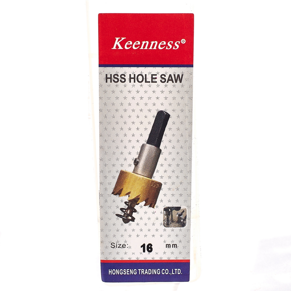มม. HSS HOLE SAW-ดอกโฮลซอร์ไฮสปีด 16 KEENNESS รุ่น 2516 รูปที่ 4