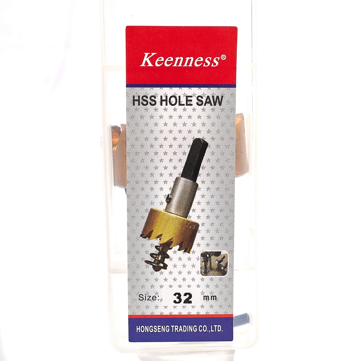 มม. HSS HOLE SAW-ดอกโฮลซอร์ไฮสปีด 32 KEENNESS รุ่น 2532 รูปที่ 4