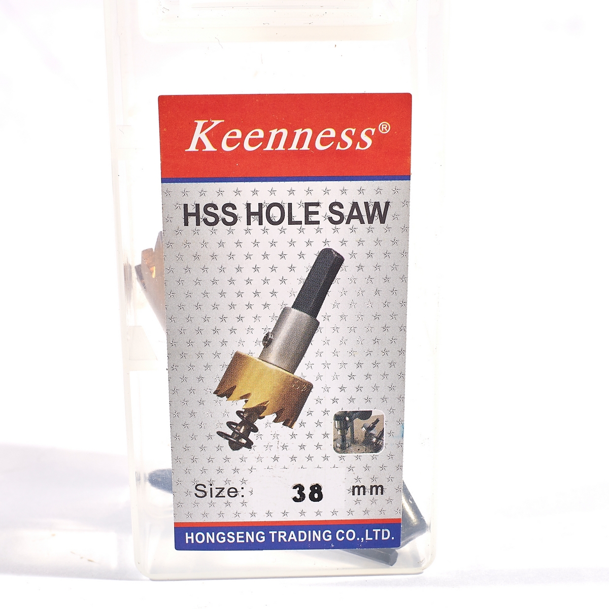 มม. HSS HOLE SAW-ดอกโฮลซอร์ไฮสปีด 38 KEENNESS รุ่น 2538 รูปที่ 4