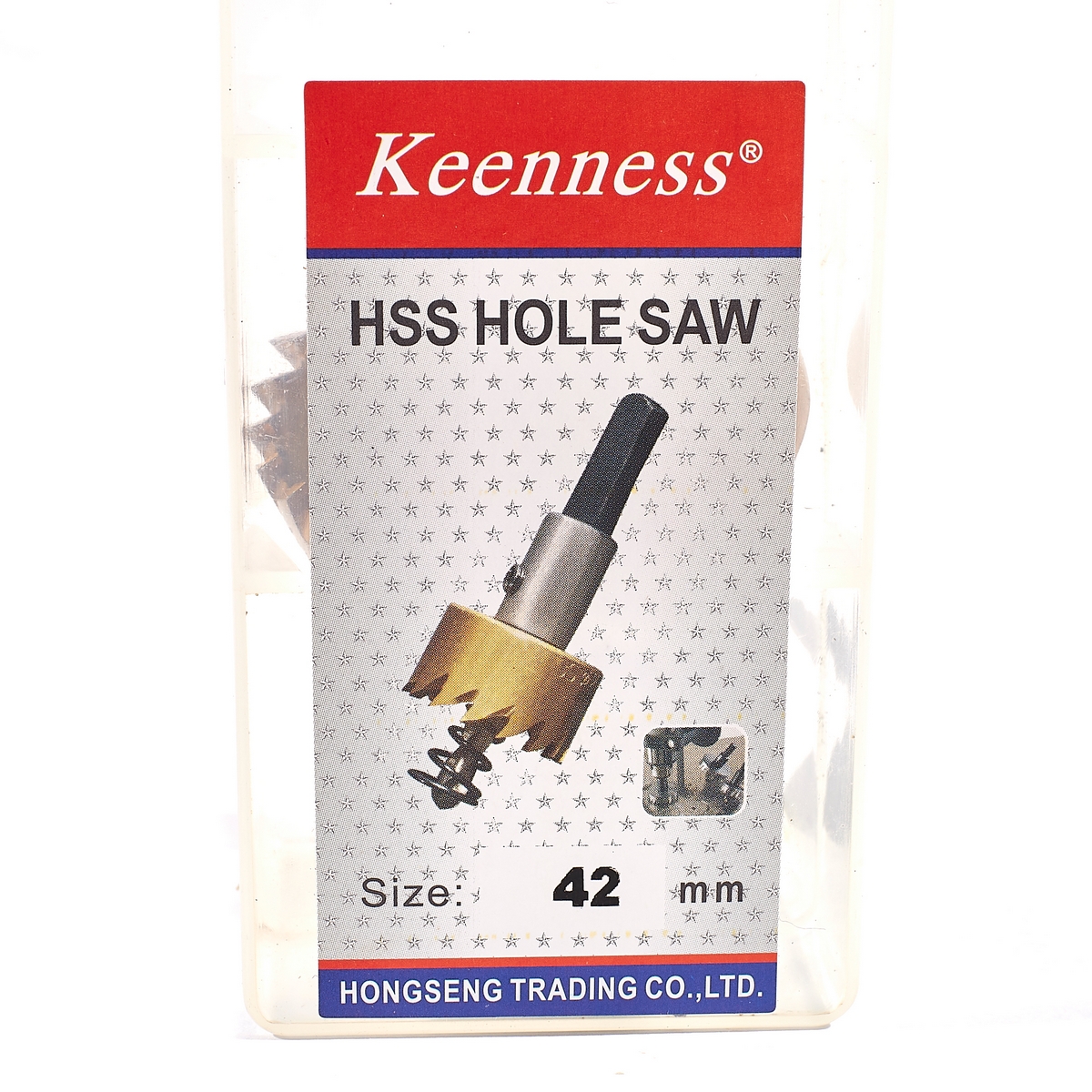 มม. HSS HOLE SAW-ดอกโฮลซอร์ไฮสปีด 42 KEENNESS รุ่น 2542 รูปที่ 4