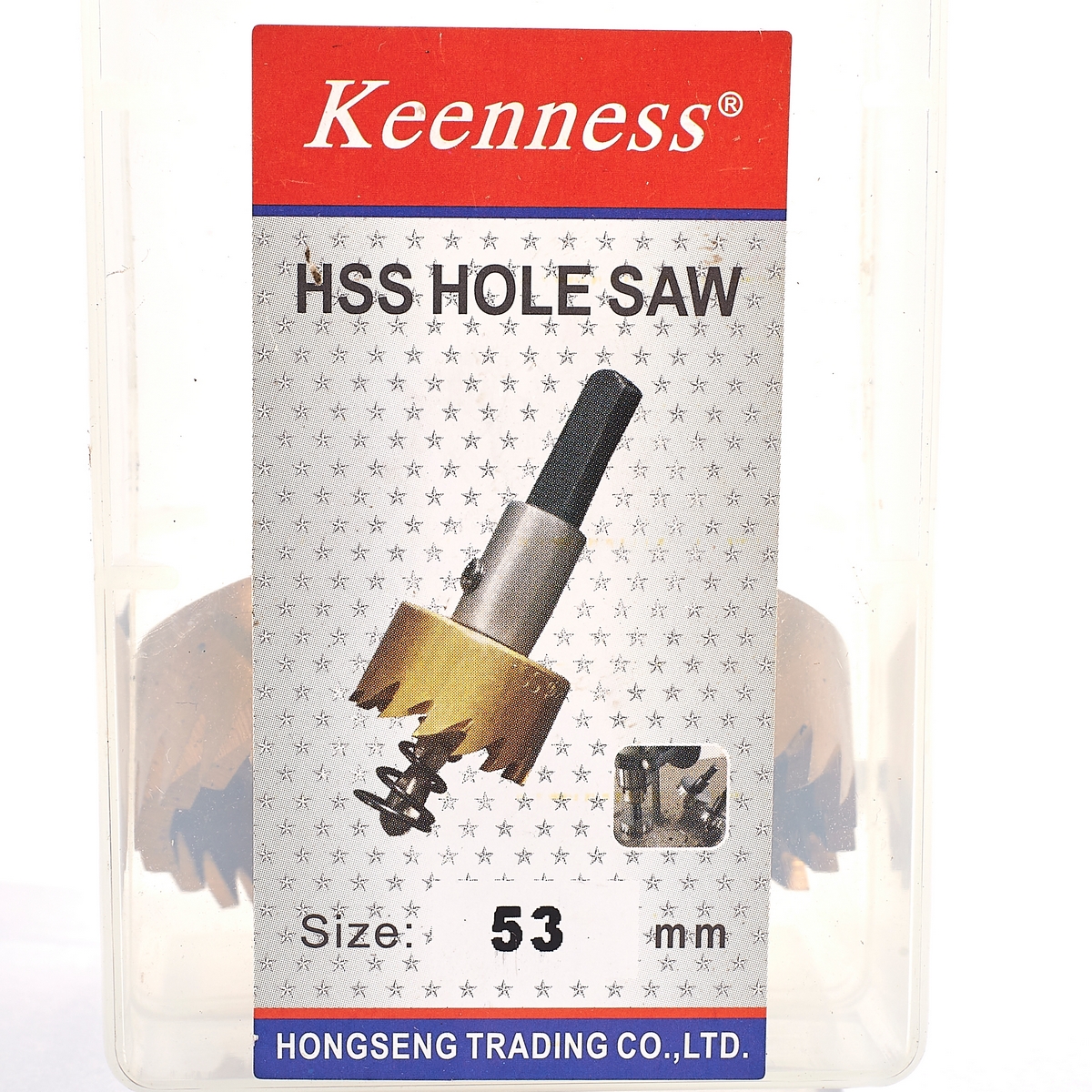 มม. HSS HOLE SAW-ดอกโฮลซอร์ไฮสปีด 53 KEENNESS รุ่น 2553 รูปที่ 4