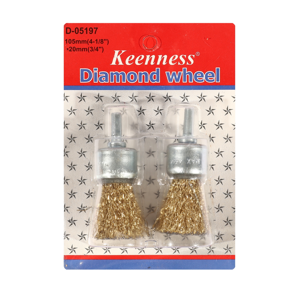 แปรงพู่กัน 2 นิ้ว D-05197(2PCS/SET) O119 KEENNESS รุ่น 3040 ราคา ฿60