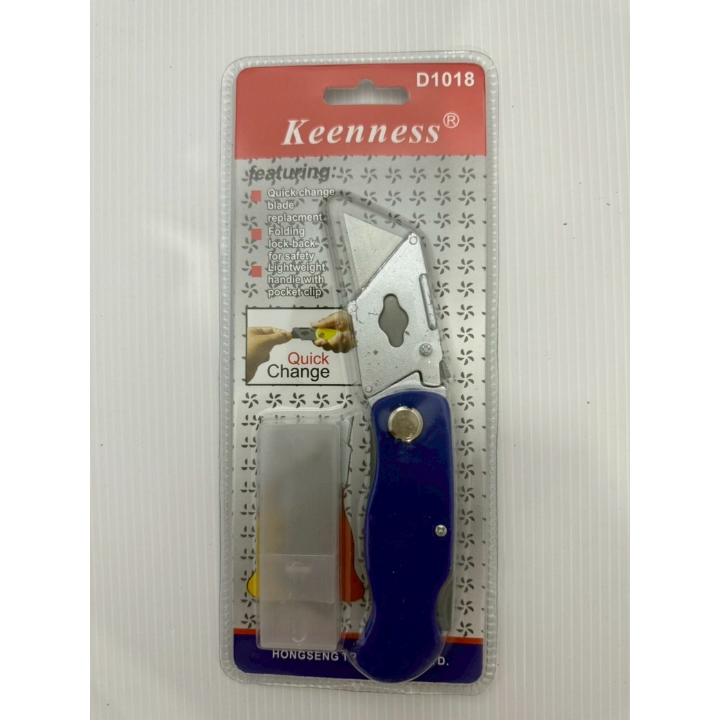 มีดคัตเตอร์+ใบมีด 5 ใบ (คละสี) D1018 KEENNESS รุ่น 5130 รูปที่ 4