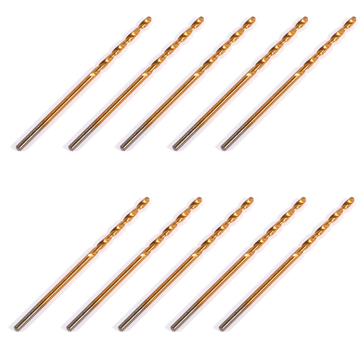 ดอกสว่านไฮสปีด 3/64 (1MM.) 10 PCS HSS-G KEENNESS รุ่น 6001 รูปที่ 2