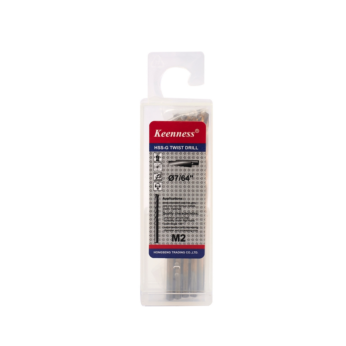 ดอกสว่านไฮสปีด 7/64 (3MM.) 10 PCS HSS-G KEENNESS รุ่น 6005 รูปที่ 5