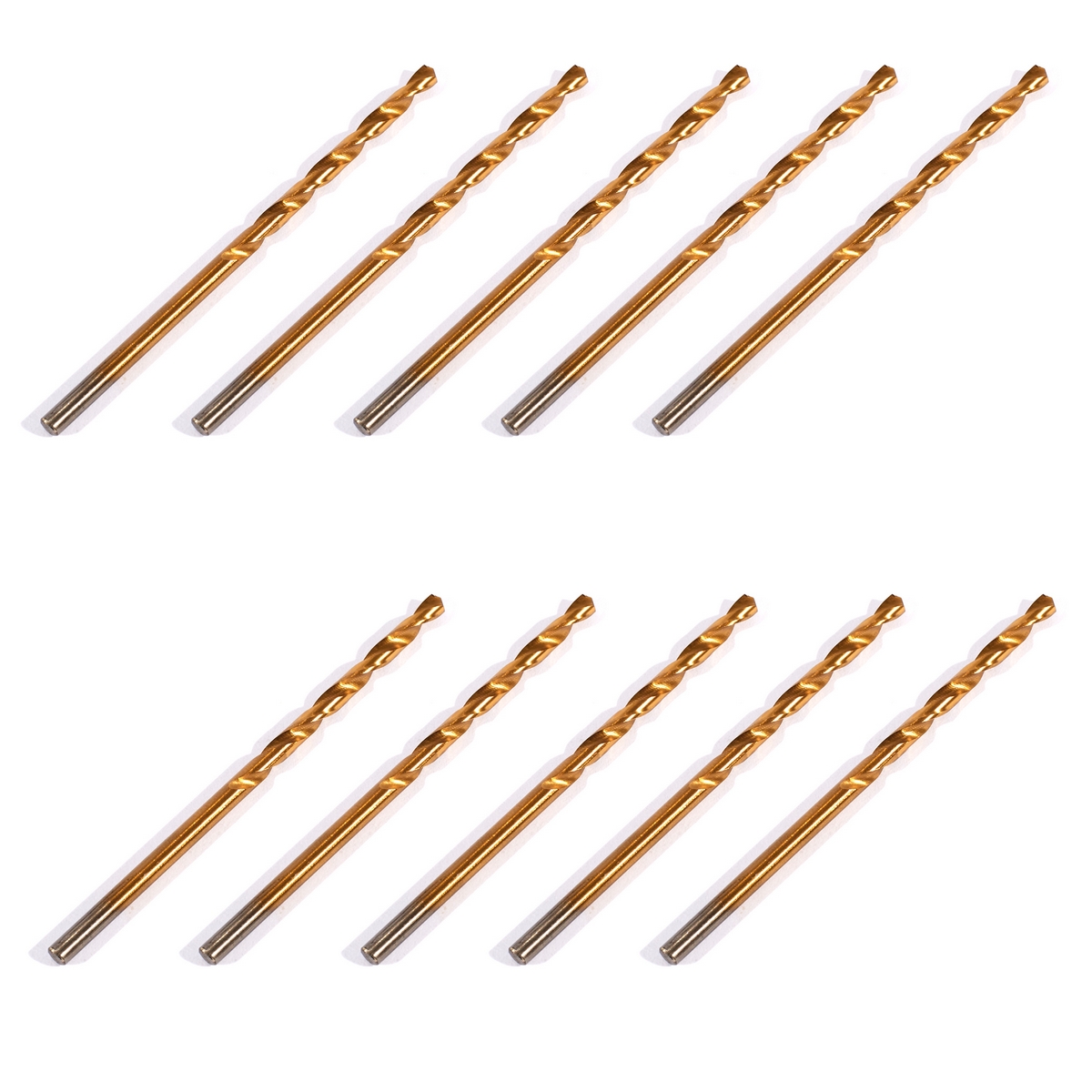 ดอกสว่านไฮสปีด 7/64 (3MM.) 10 PCS HSS-G KEENNESS รุ่น 6005 รูปที่ 2