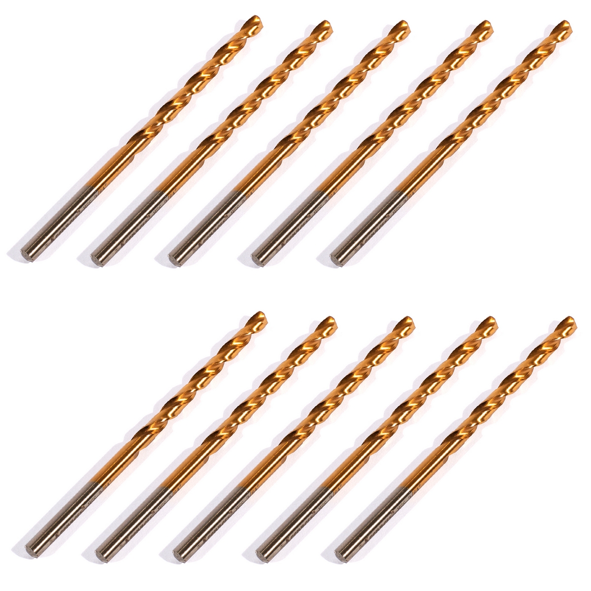 ดอกสว่านไฮสปีด 9/64(3.5MM.) 10 PCS HSS-G KEENNESS รุ่น 6007 รูปที่ 2
