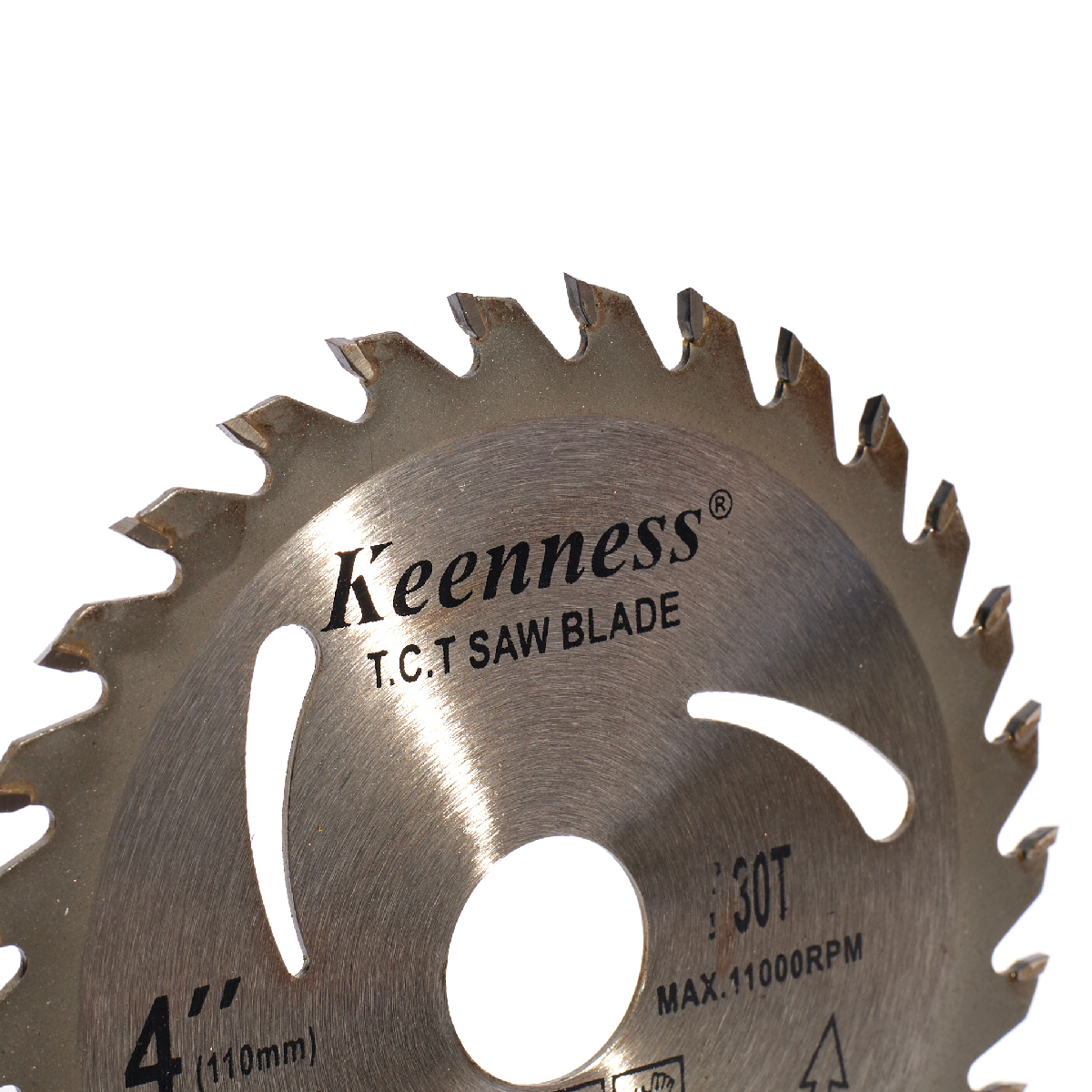 ใบเลื่อยวงเดือนคาร์ไบด์ตัดไม้ 4" X 30T KEENNESS รุ่น 8020 รูปที่ 3
