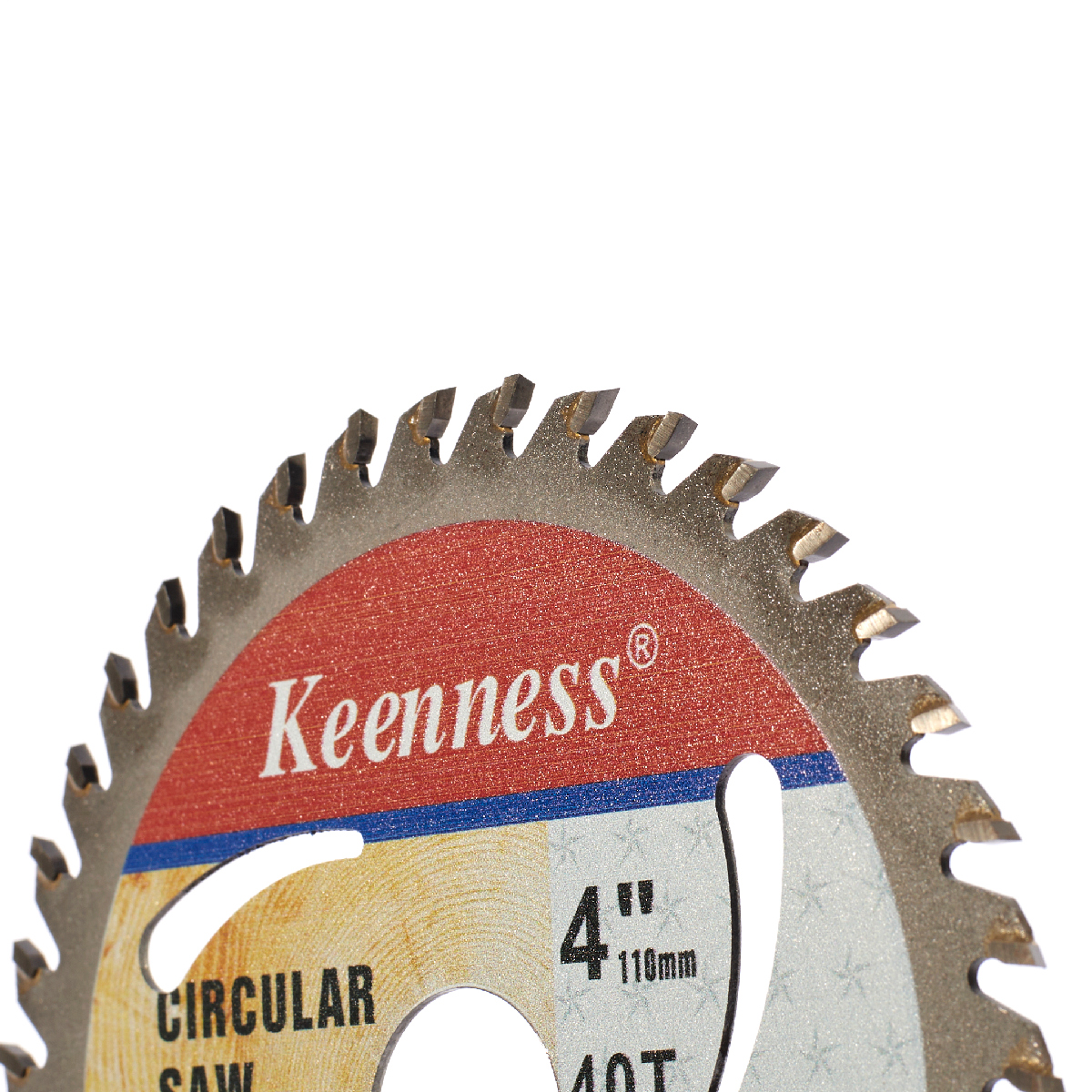 ใบเลื่อยวงเดือนคาร์ไบด์ตัดไม้ 4" X 40T KEENNESS รุ่น 8030 รูปที่ 3