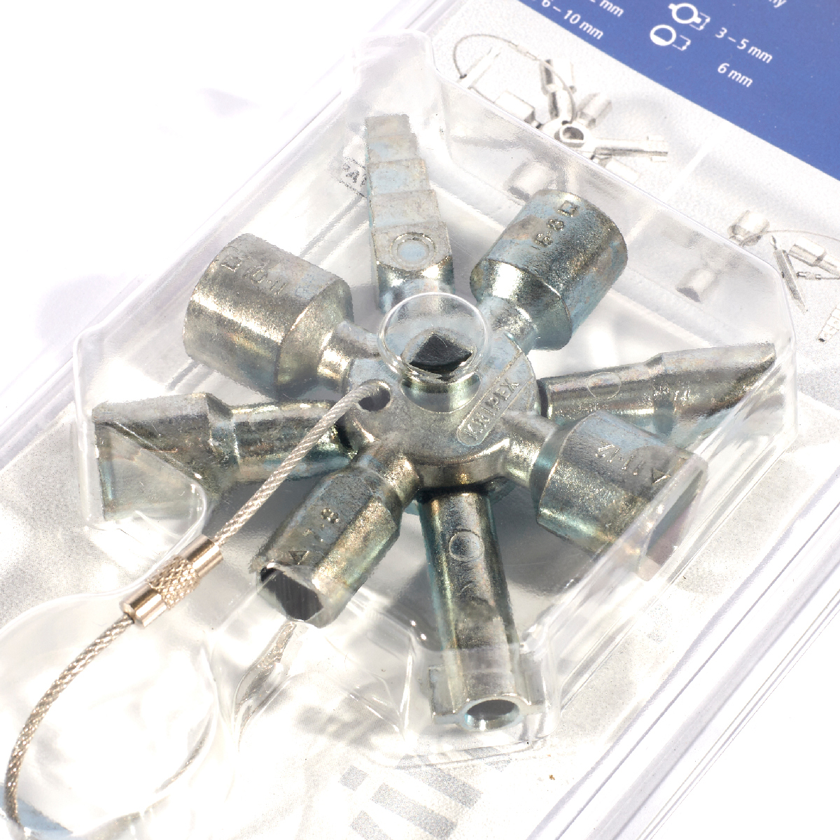 TWINKEY® กุญแจตู้ควบคุม KNIPEX รุ่น 001101 รูปที่ 2