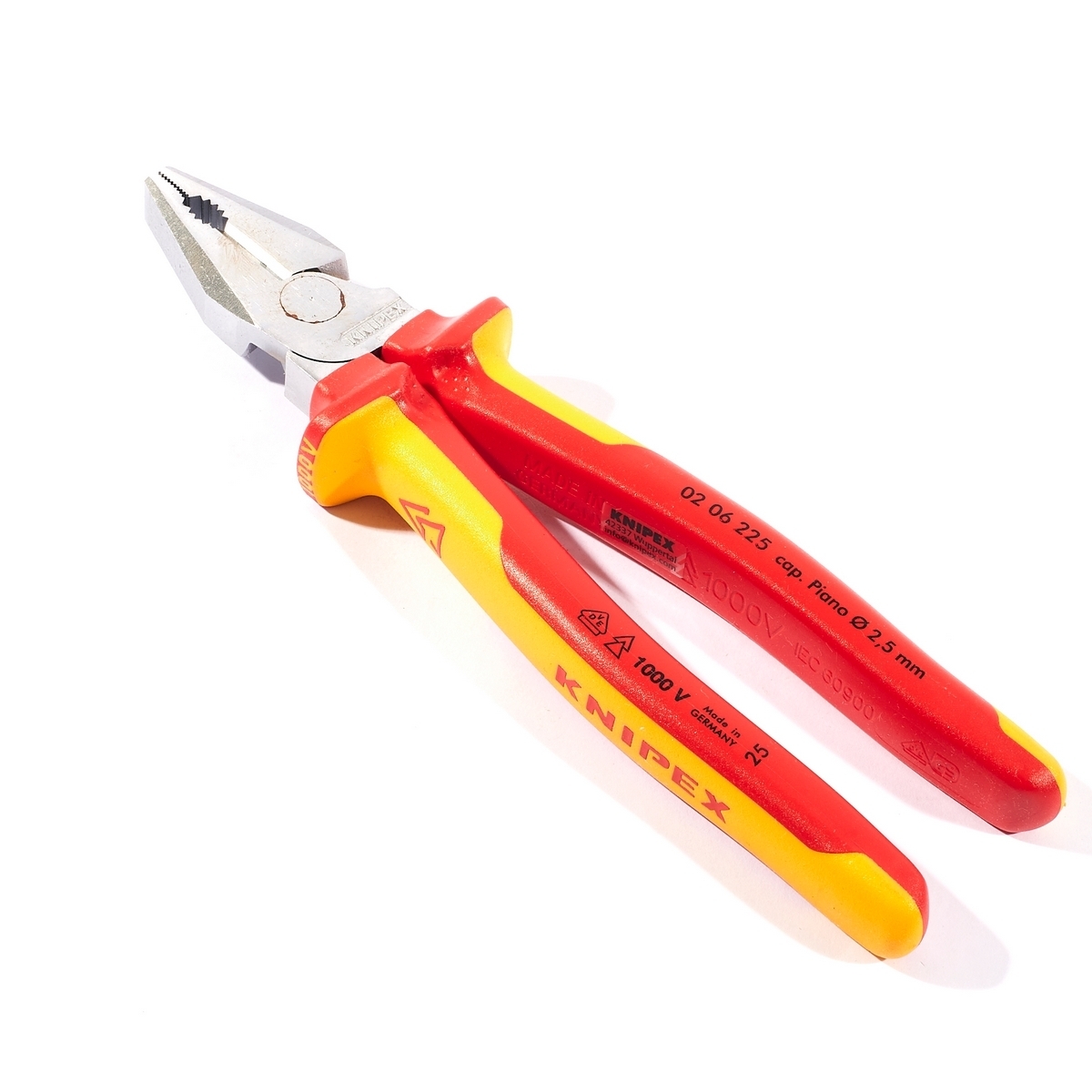 คีมอเนกประสงค์แรงสูงเคลือบโครม VDE 225 มม. KNIPEX รุ่น 0206225 รูปที่ 4
