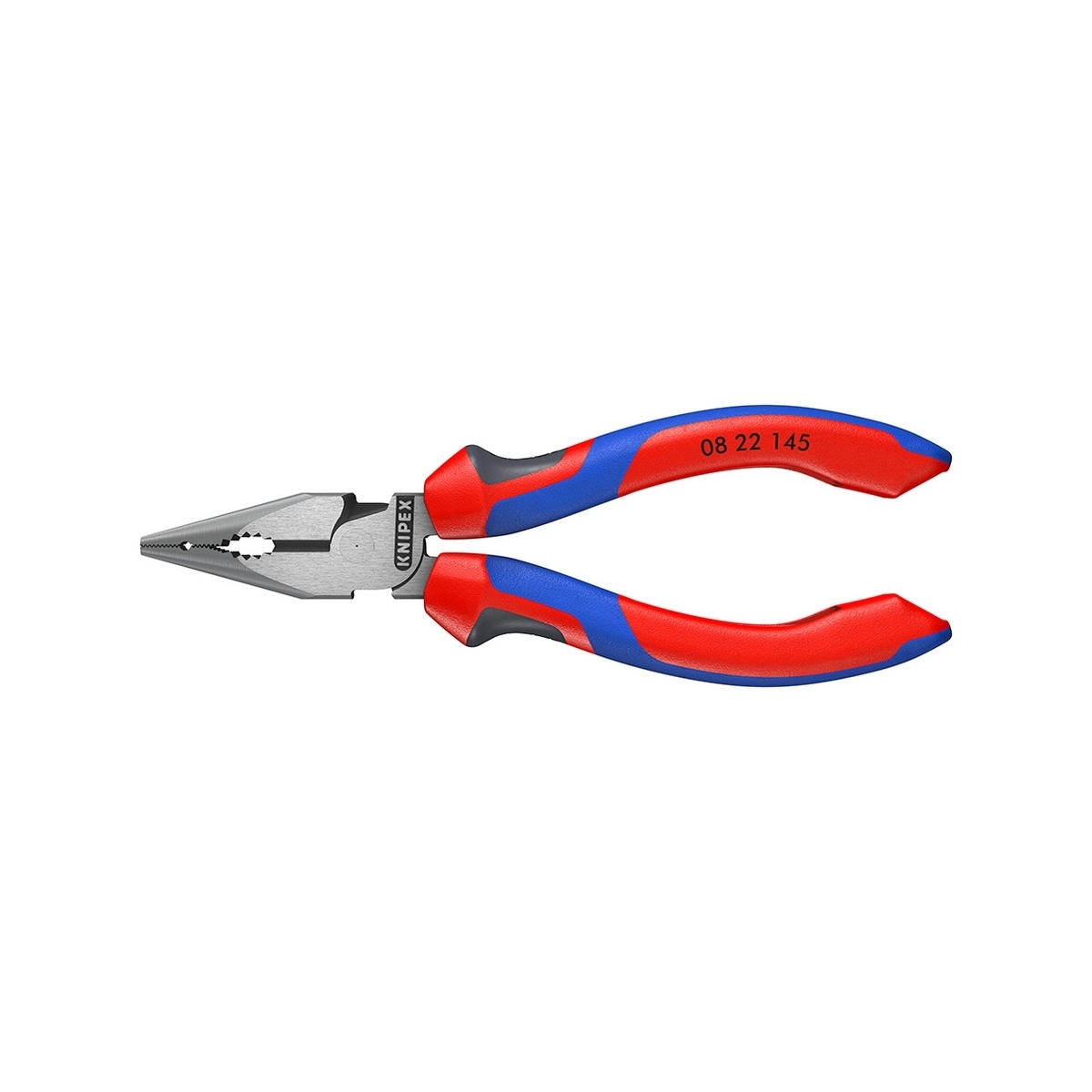 คีมรวมปากแหลม เคลือบดำ ด้ามหนา 145 มม. KNIPEX รุ่น 0822145 รูปที่ 3