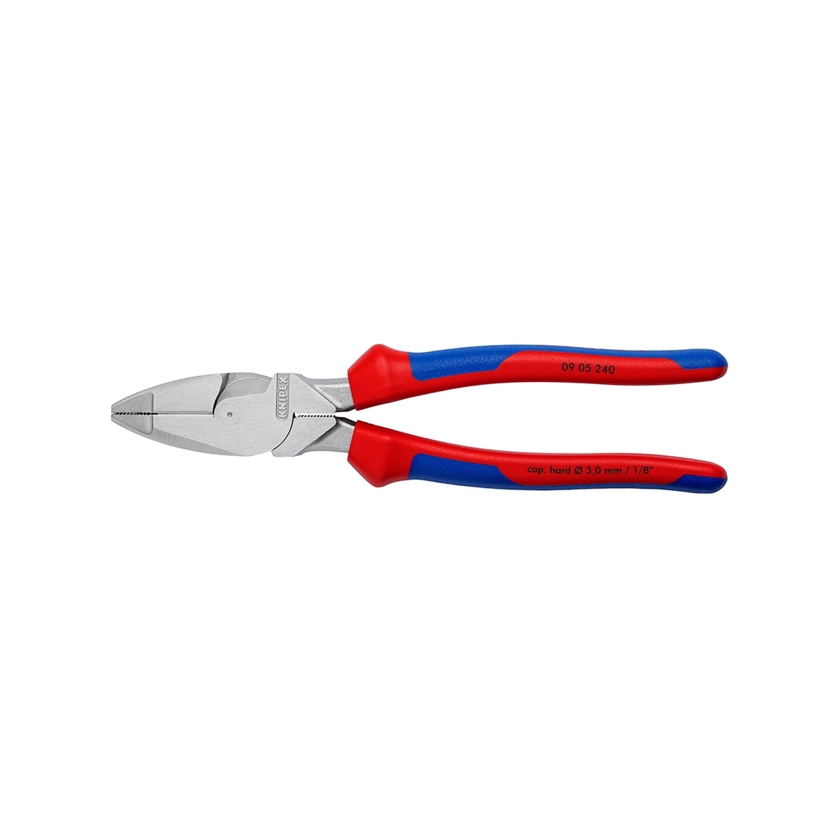 คีมอเนกประสงค์แรงงัดสูง LINEMAN'S PLIERS KNIPEX รุ่น 0905240 รูปที่ 3