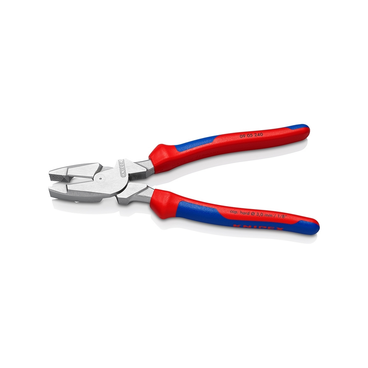 คีมอเนกประสงค์แรงงัดสูง LINEMAN'S PLIERS KNIPEX รุ่น 0905240 รูปที่ 2