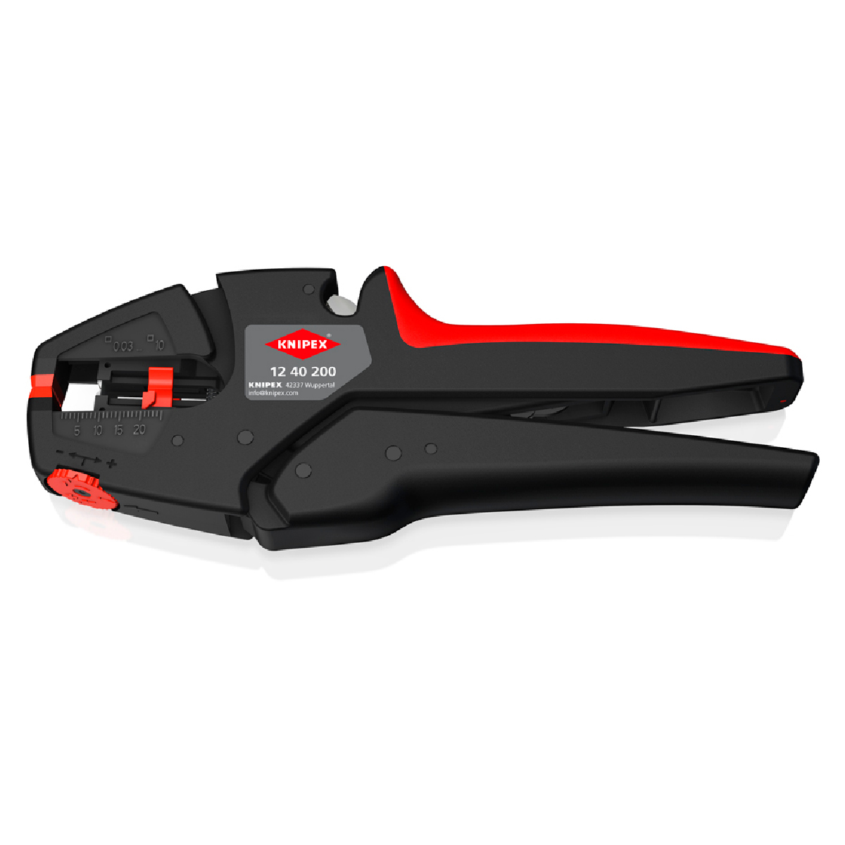EVOSTRIP คีมปอกสายไฟอัตโนมัติ 200 MM. KNIPEX รุ่น 1240200 ราคา ฿2,956.56