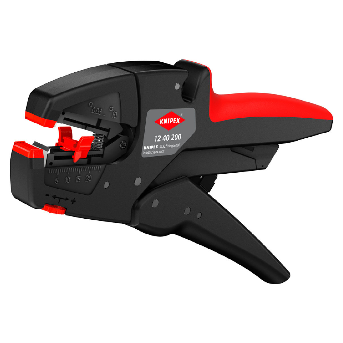 EVOSTRIP คีมปอกสายไฟอัตโนมัติ 200 MM. KNIPEX รุ่น 1240200 รูปที่ 4