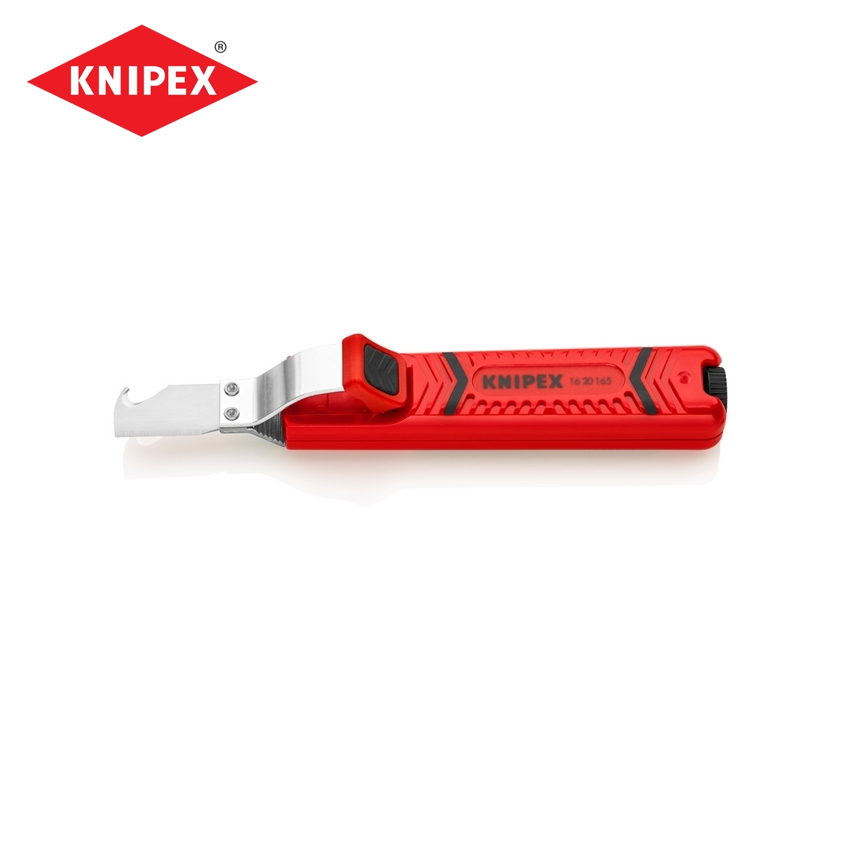มีดปอกสายไฟ พร้อมใบมีด KNIPEX รุ่น 1620165SB ราคา ฿1,035.96