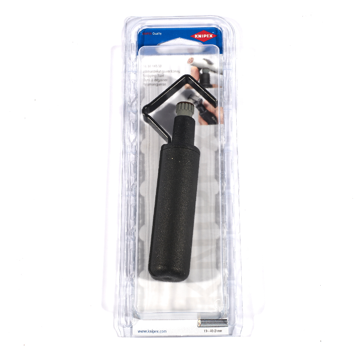 ที่ปอกฉนวนหุ้มสายไฟ (ปลอกแบบเกลียว) KNIPEX รุ่น 1630145SB ราคา ฿2,816.88