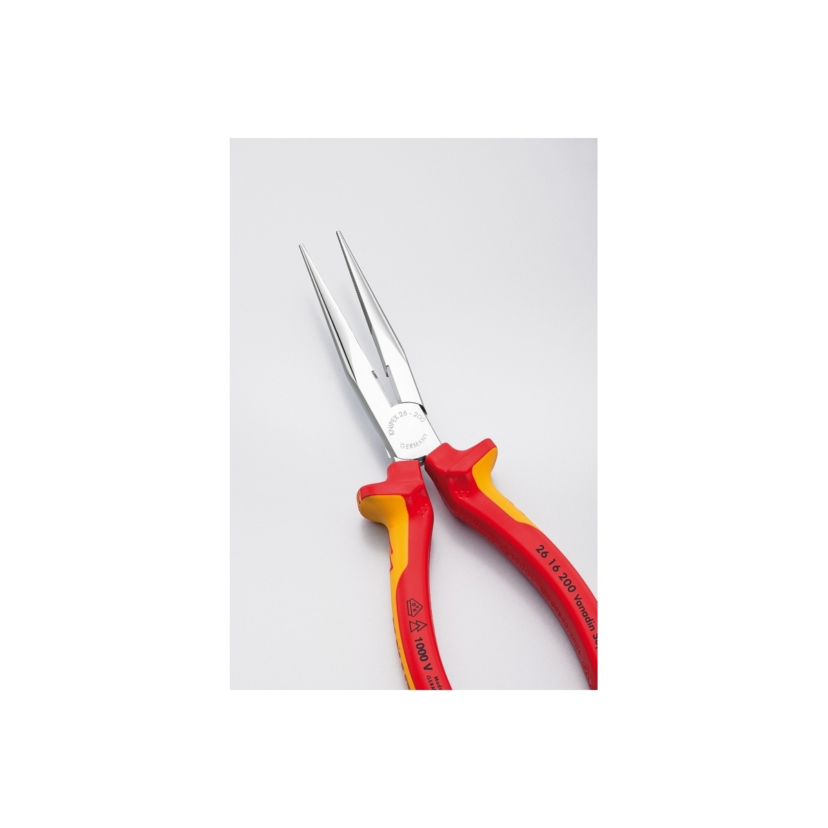 คีมปากแหลมปลายเฉียง ด้าม VDE ขนาด 200 มม. KNIPEX รุ่น 2616200 รูปที่ 3