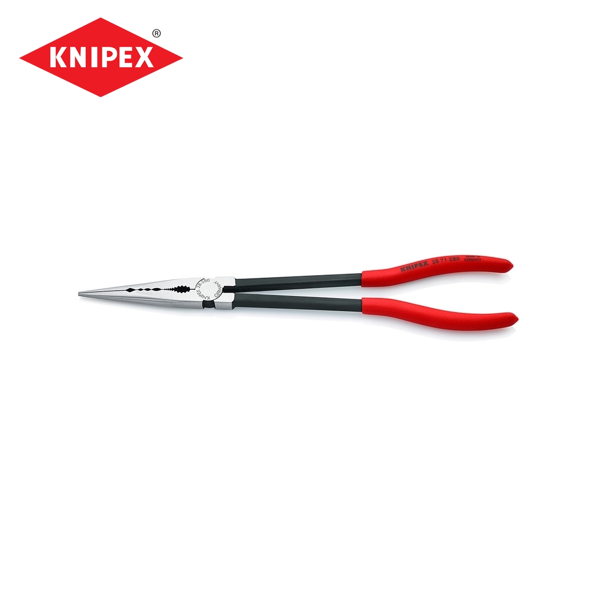 คีมปากแหลมคอยาว KNIPEX รุ่น 2871280 ราคา ฿1,258