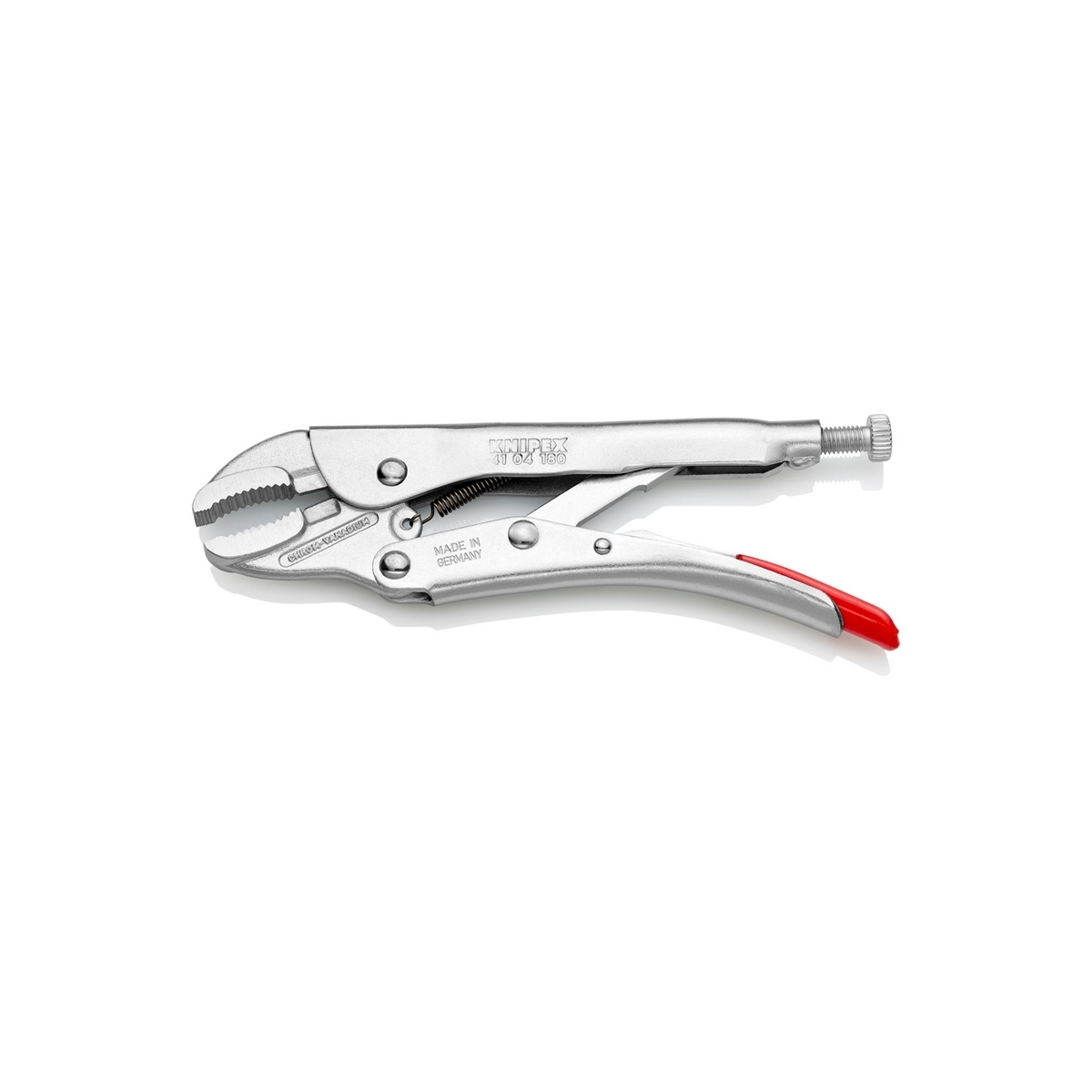 คีมล็อคปากโค้ง ขนาด 180 มม. KNIPEX รุ่น 4104180 รูปที่ 2