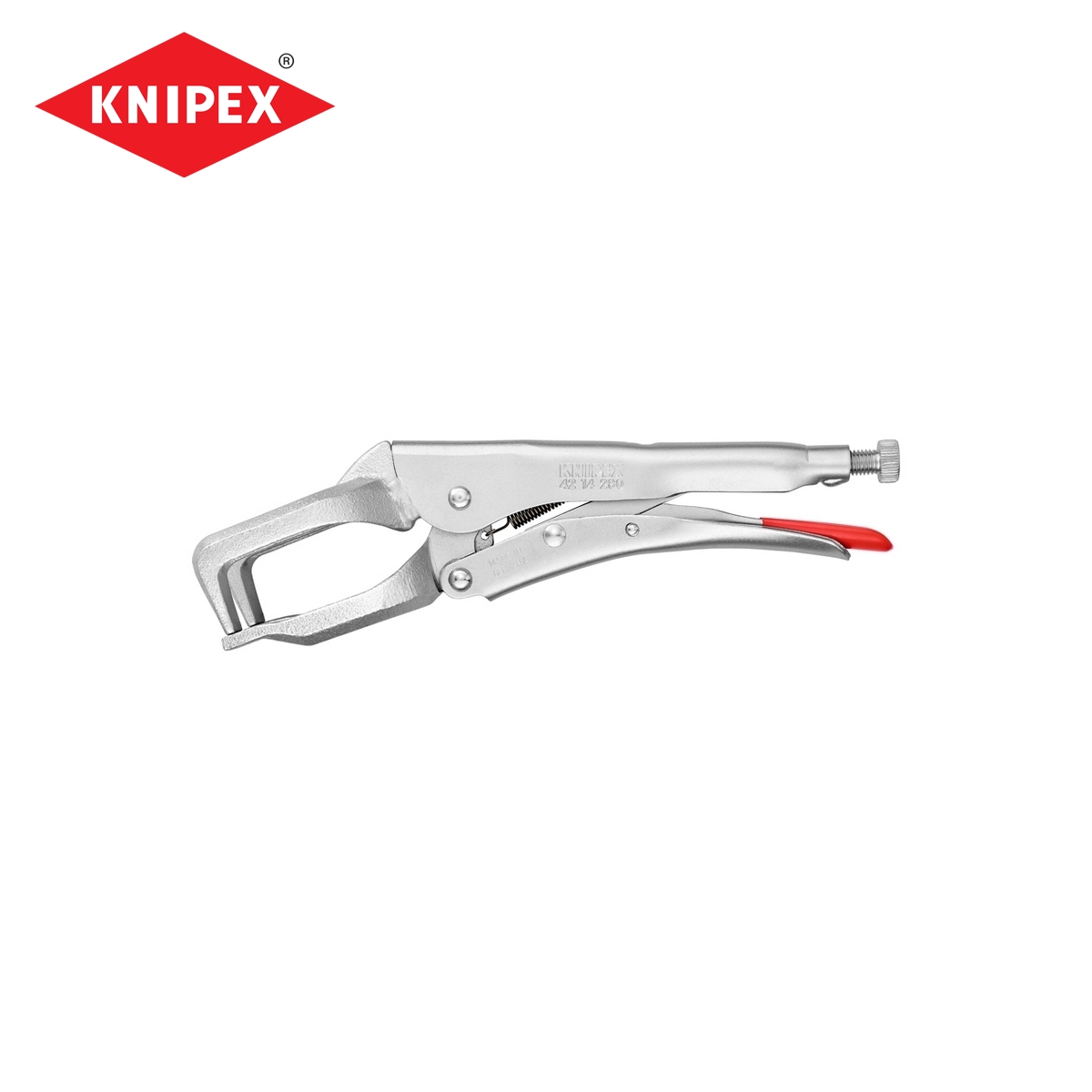 คีมล็อคงานเชื่อม ขนาด 280 มม. KNIPEX รุ่น 4214280 ราคา ฿1,722.72