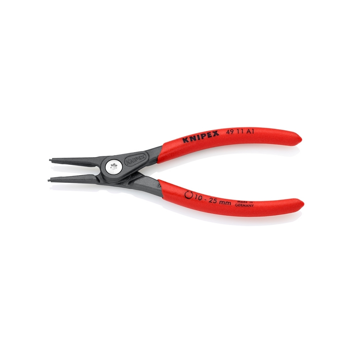 คีมถ่างแหวน PREC5"/130 มม. ปากตรง ปลาย1.3 มม. KNIPEX รุ่น 4911A1 รูปที่ 2