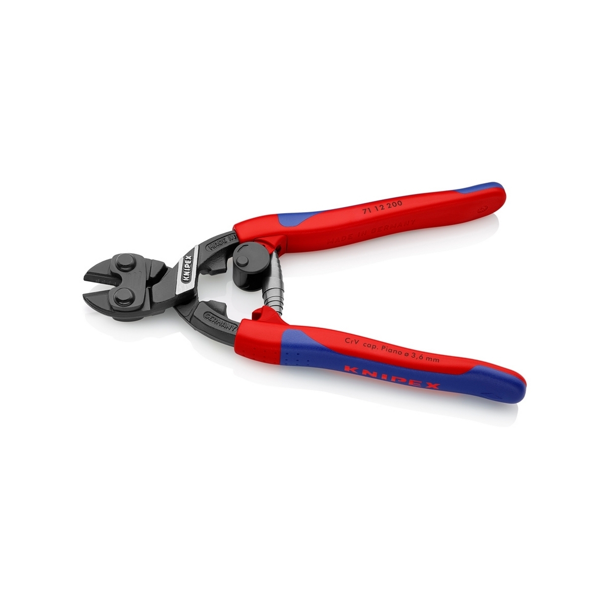 คีมตัดสลัก COBOLT มีสปริง 200 มม. KNIPEX รุ่น 7112200 รูปที่ 2