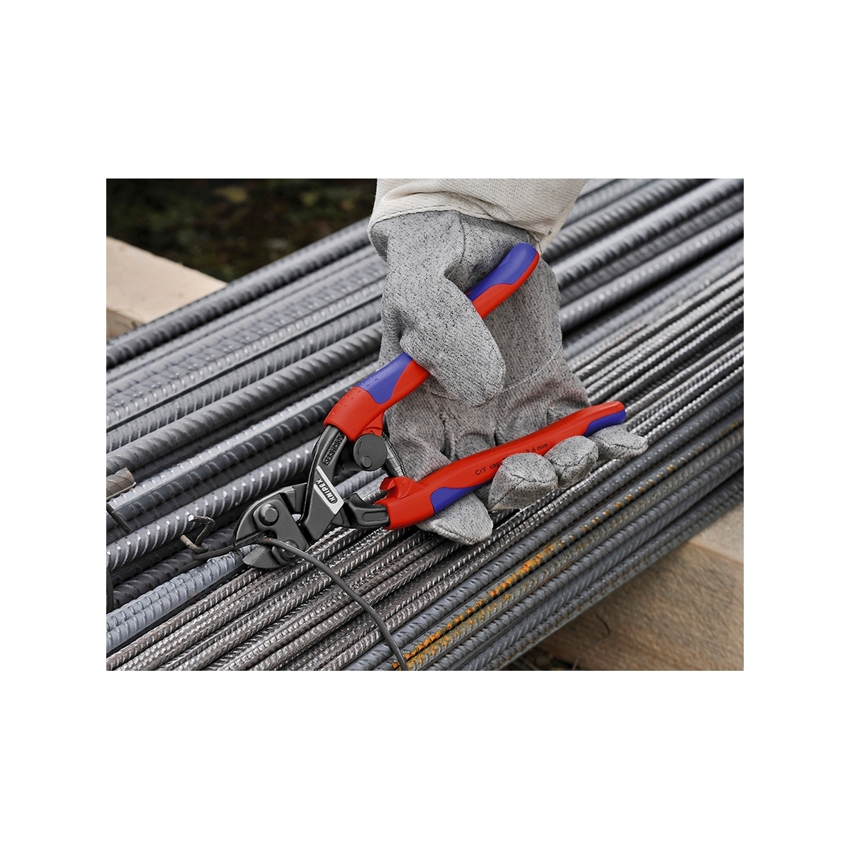 คีมตัดสลัก COBOLT มีสปริง 200 มม. KNIPEX รุ่น 7112200 รูปที่ 4