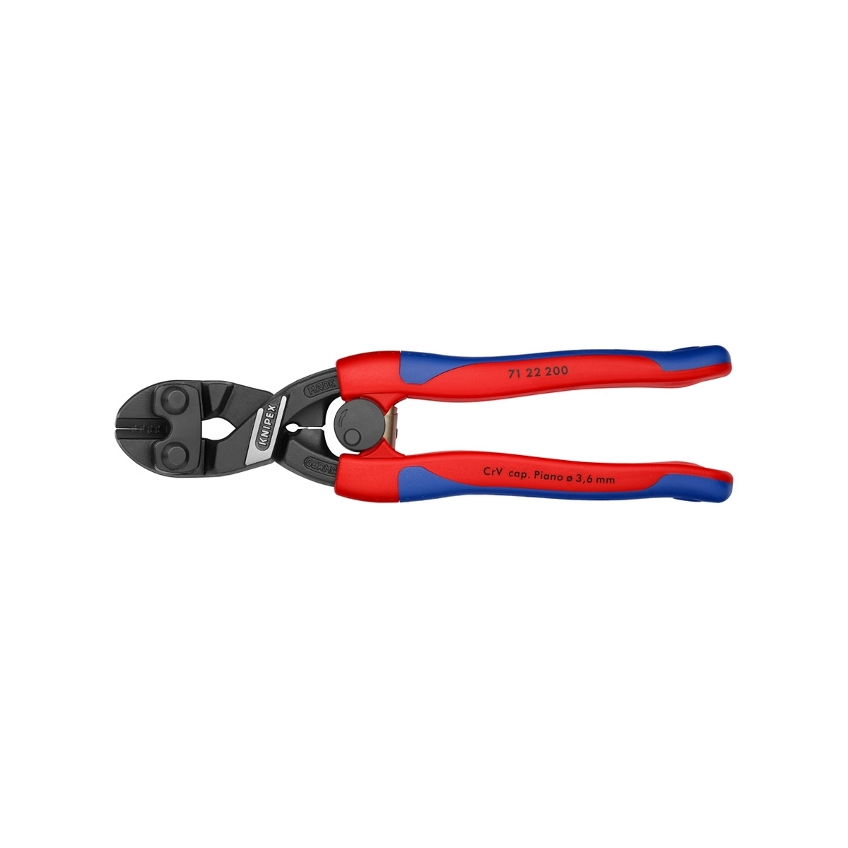 คีมตัดสลัก COBOLT มุม 20° 200 มม. KNIPEX รุ่น 7122200 รูปที่ 3