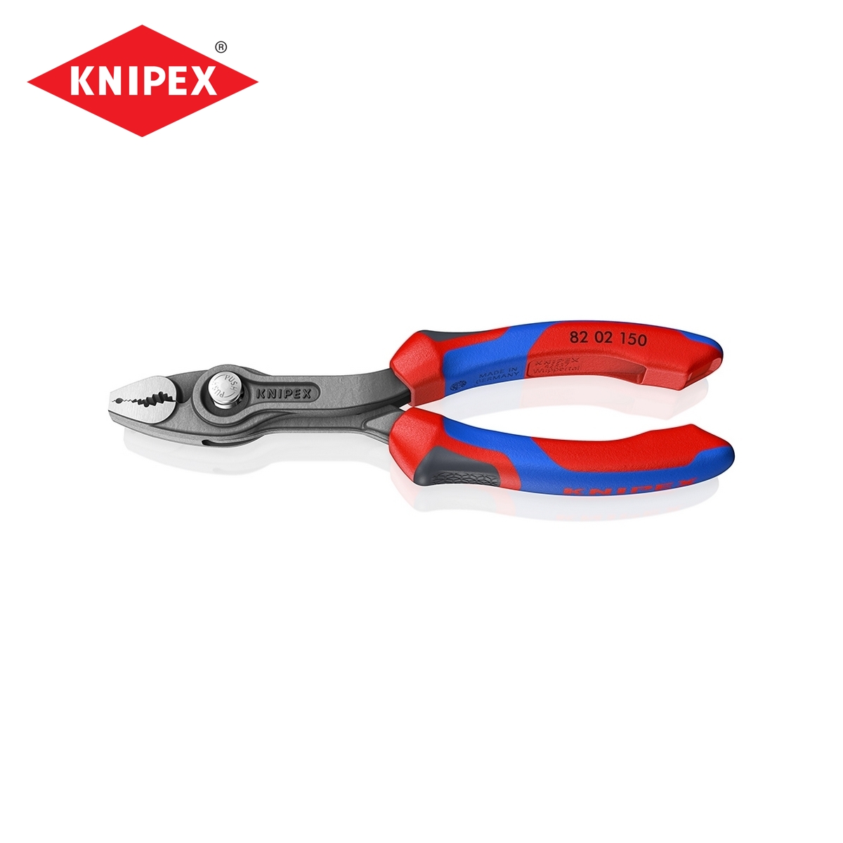 คีมจับอเนกประสงค์ TWINGRIP ขนาด 150 มม. KNIPEX รุ่น 8202150 ราคา ฿1,129.08
