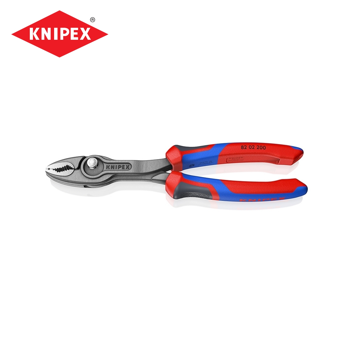 คีมจับอเนกประสงค์ TWINGRIP ขนาด 200 มม. KNIPEX รุ่น 8202200 ราคา ฿1,175.64