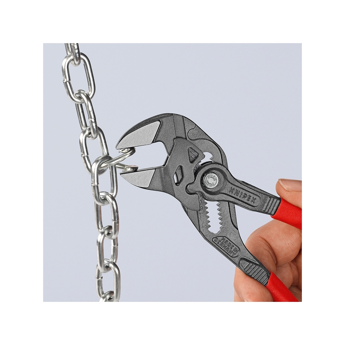 ประแจคีมท่อเหลี่ยมด้ามพลาสติก 180 มม. KNIPEX รุ่น 8601180 รูปที่ 5