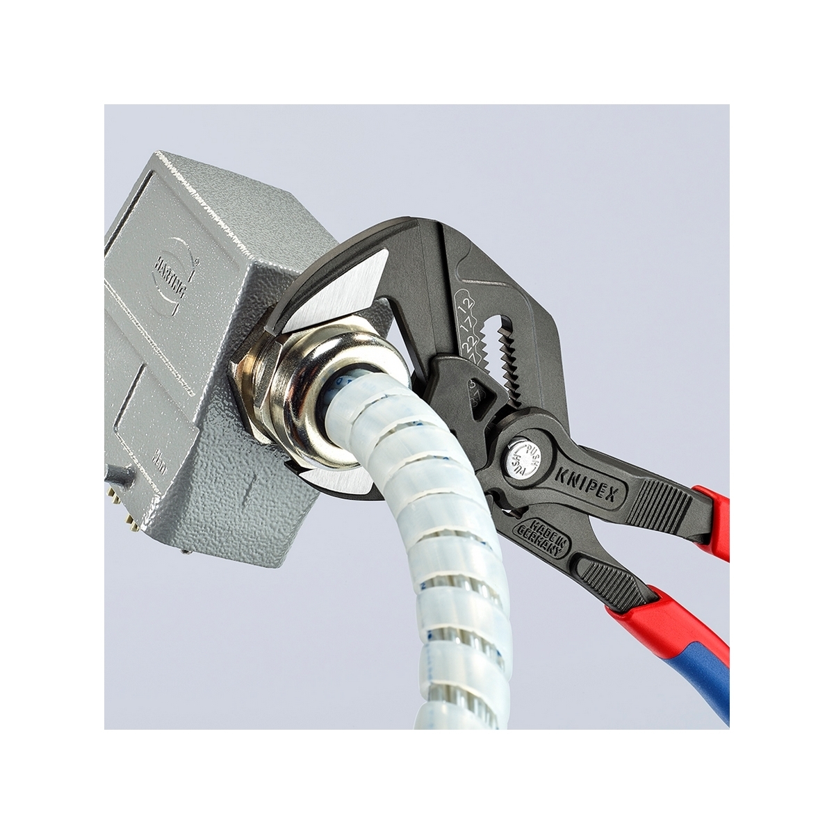 ประแจคีมท่อเหลี่ยมด้ามพลาสติกหนา 250 มม. KNIPEX รุ่น 8602250 รูปที่ 4