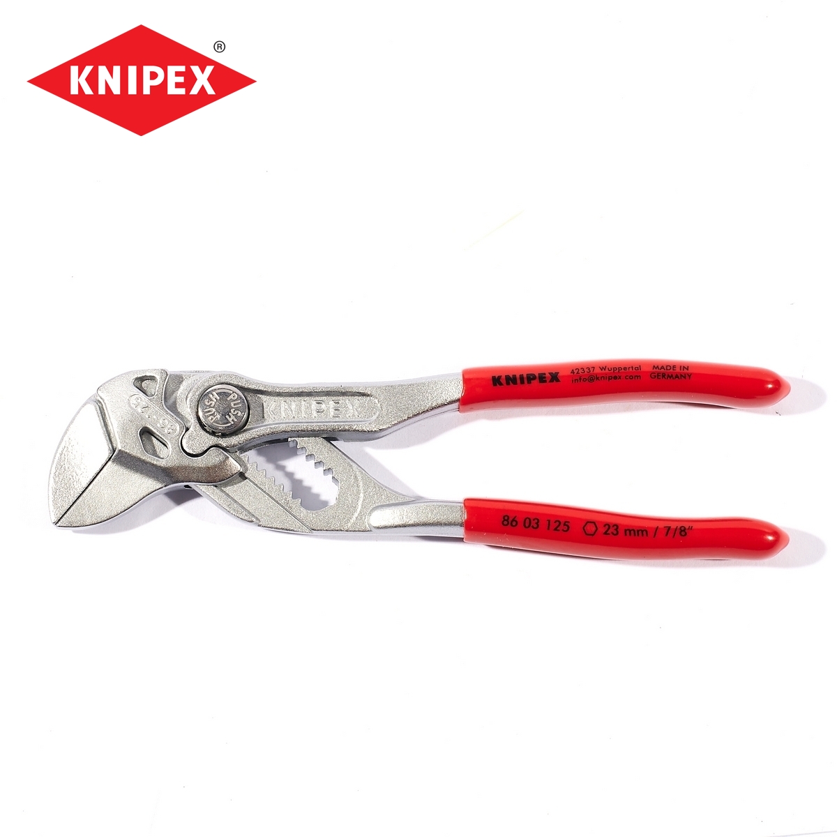 คีมประแจสำหรับขันน็อต KNIPEX 5" รุ่น 8603125 ราคา ฿1,910.8
