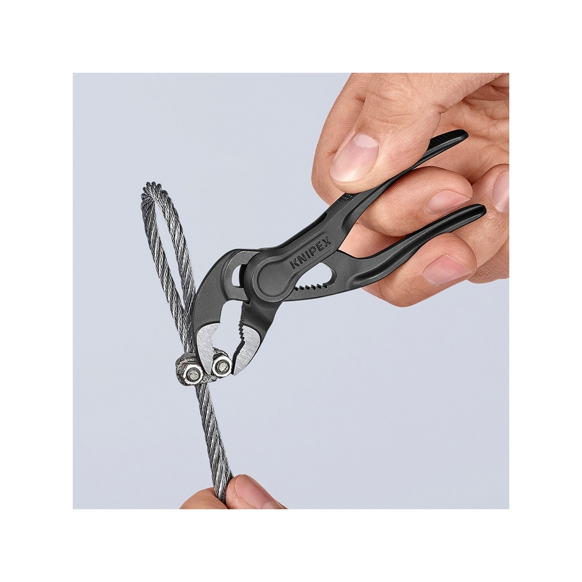 คีมคอม้า COBRA ไซร์ XS 100 มม. KNIPEX รุ่น 8700100 รูปที่ 2