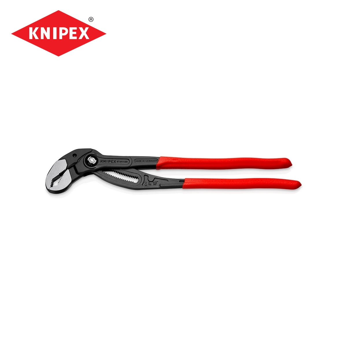 คีมคอม้า COBRA ด้ามพลาสติก 400 มม. KNIPEX รุ่น 8701400 ราคา ฿3,049.68