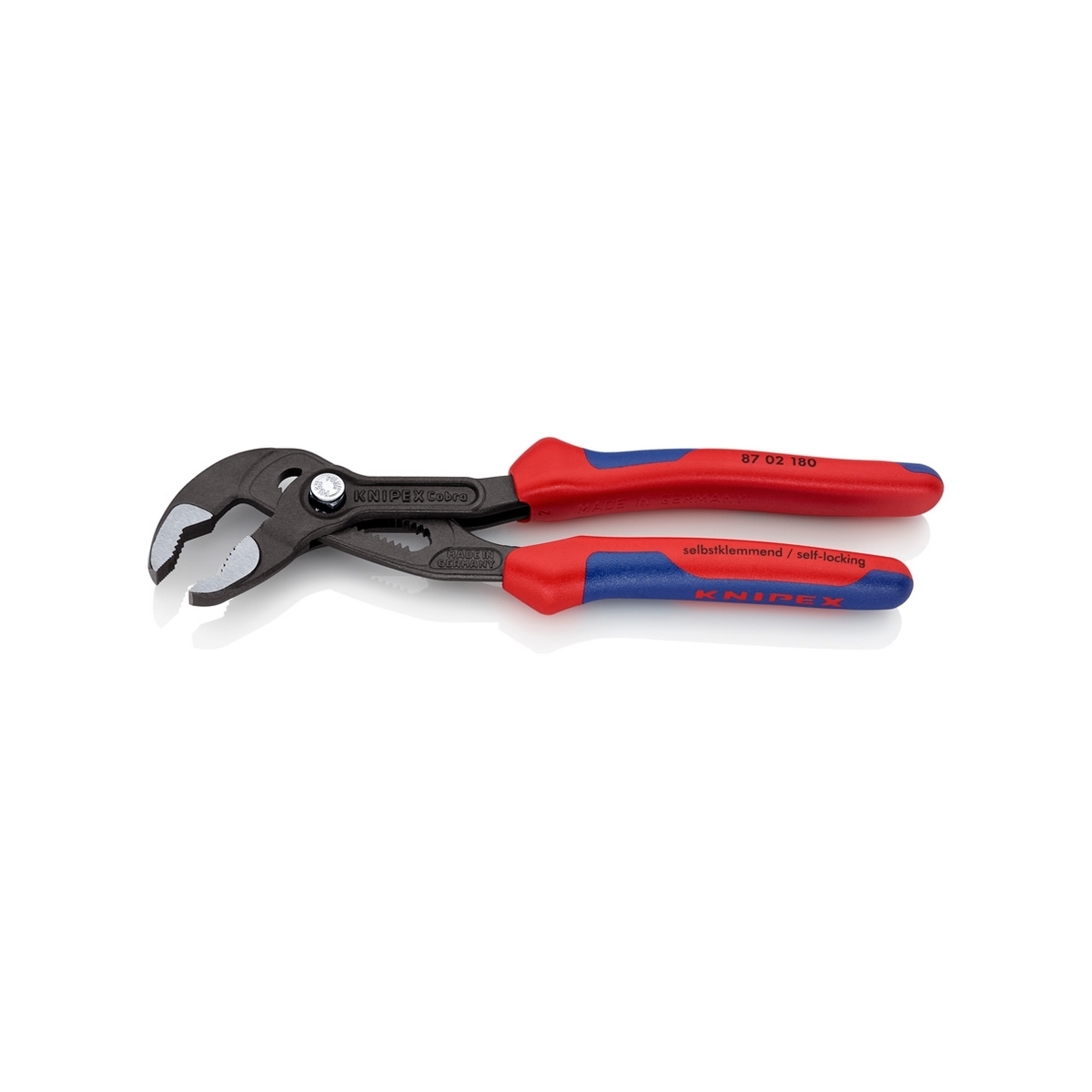 คีมคอม้า COBRA ด้ามหนา 180 มม. KNIPEX รุ่น 8702180 รูปที่ 2
