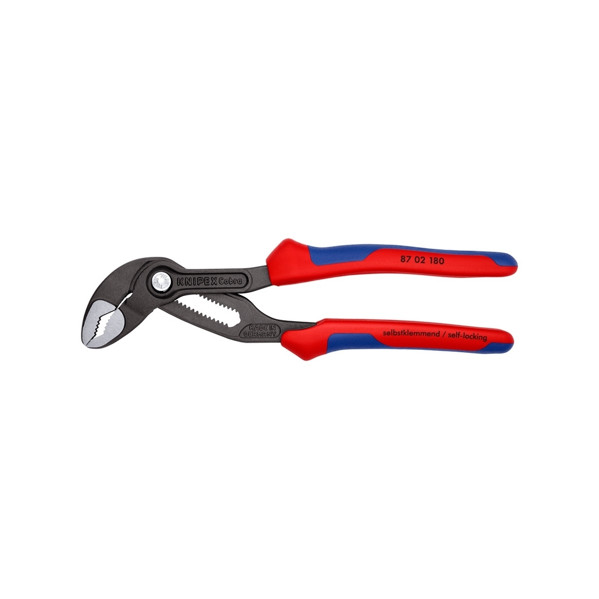 คีมคอม้า COBRA ด้ามหนา 180 มม. KNIPEX รุ่น 8702180 รูปที่ 3
