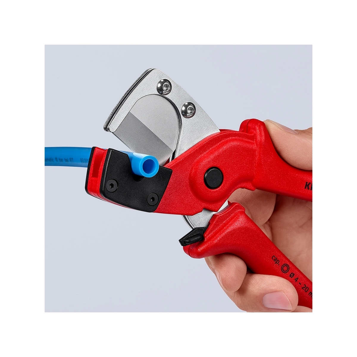 คีมตัดท่อมัลติเลเยอร์และท่อลมแรงดัน KNIPEX รุ่น 9010185 รูปที่ 5