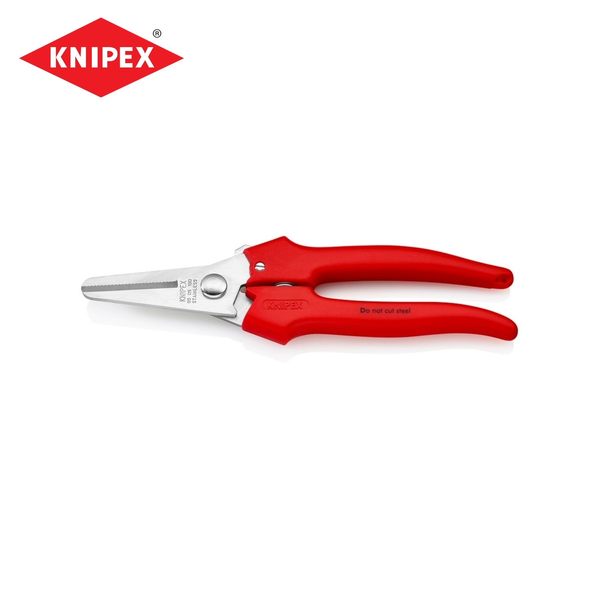 กรรไกรอเนกประสงค์มีสปริงและตัวล็อค KNIPEX รุ่น 9505190 ราคา ฿884.64
