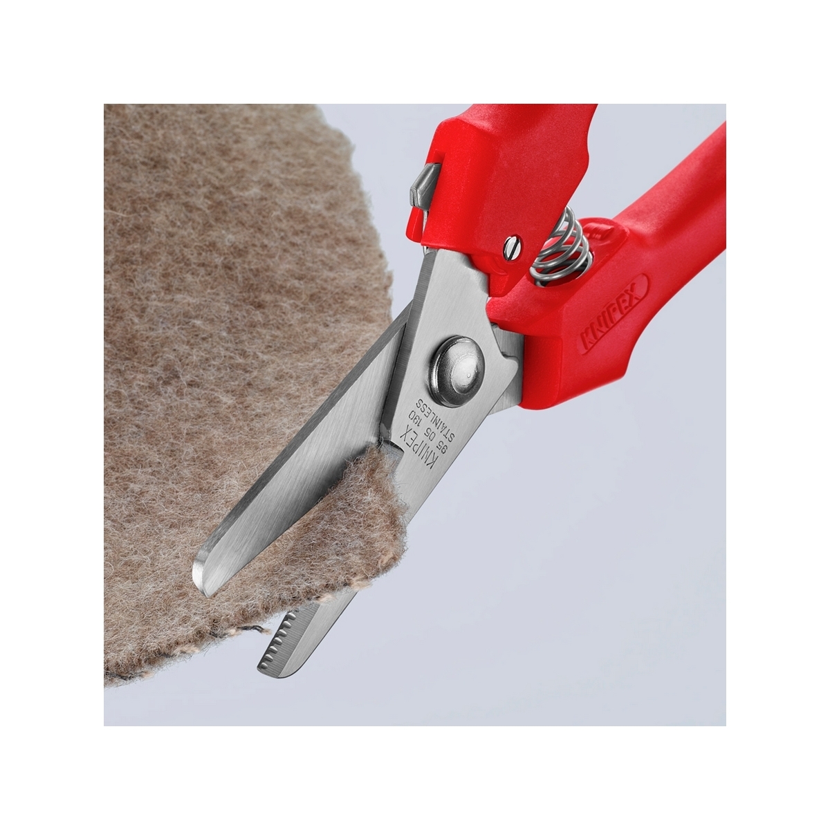 กรรไกรอเนกประสงค์มีสปริงและตัวล็อค KNIPEX รุ่น 9505190 รูปที่ 5