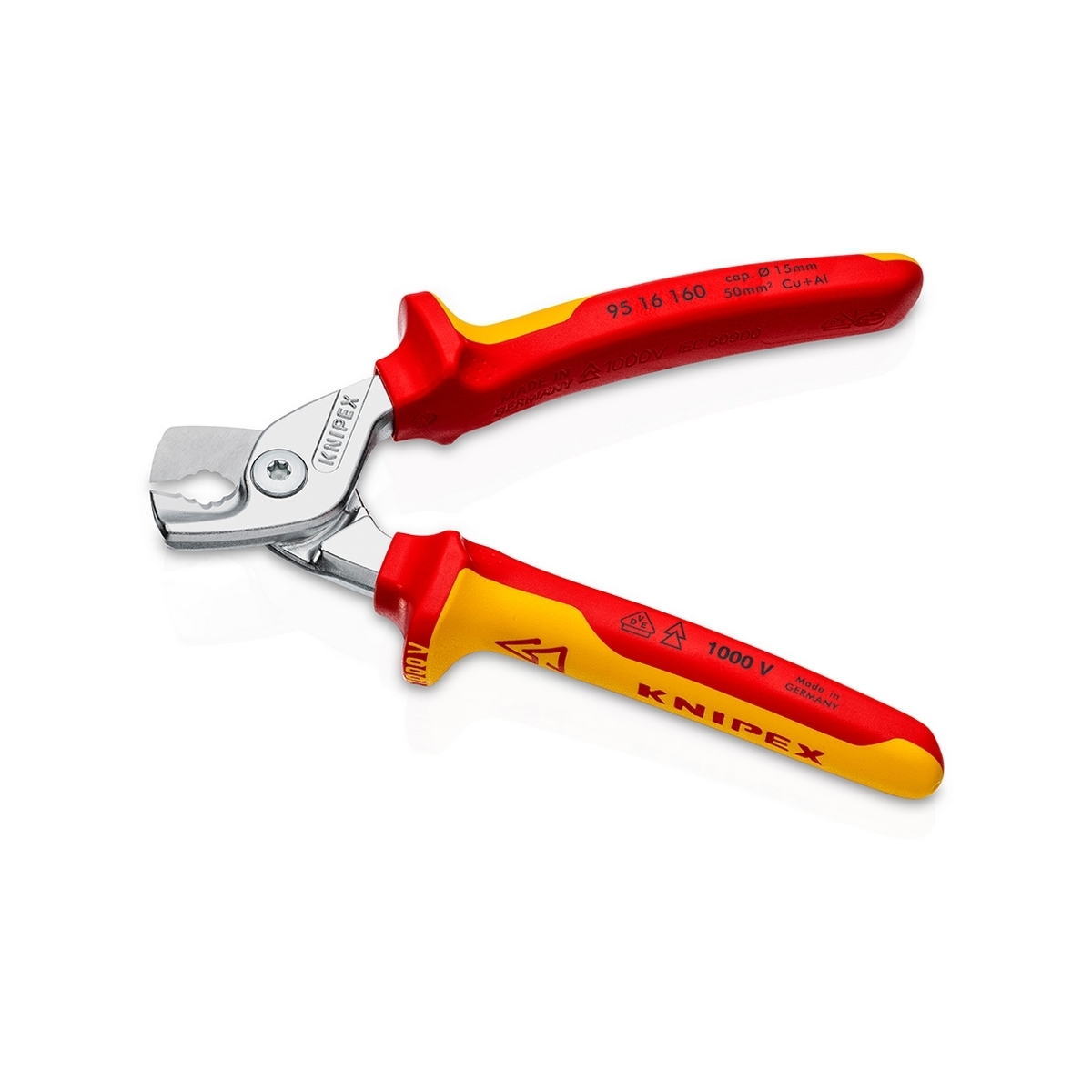 กรรไกรตัดสายไฟ STEPCUT KNIPEX รุ่น 9516160 รูปที่ 2