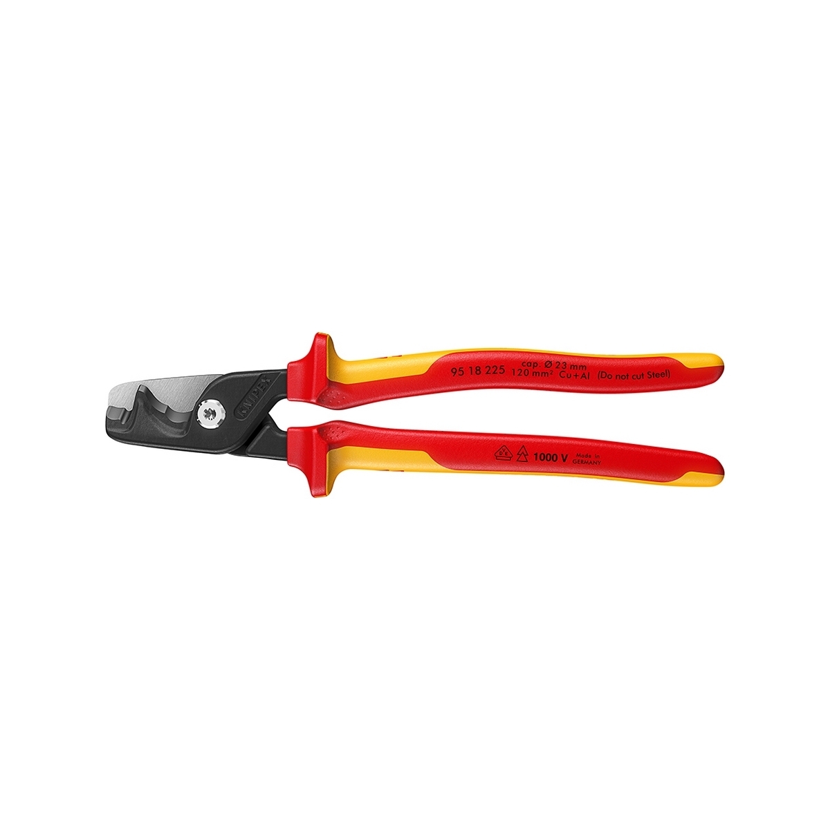 กรรไกรตัดสายไฟขนาด XL STEPCUT KNIPEX รุ่น 9518225 รูปที่ 3