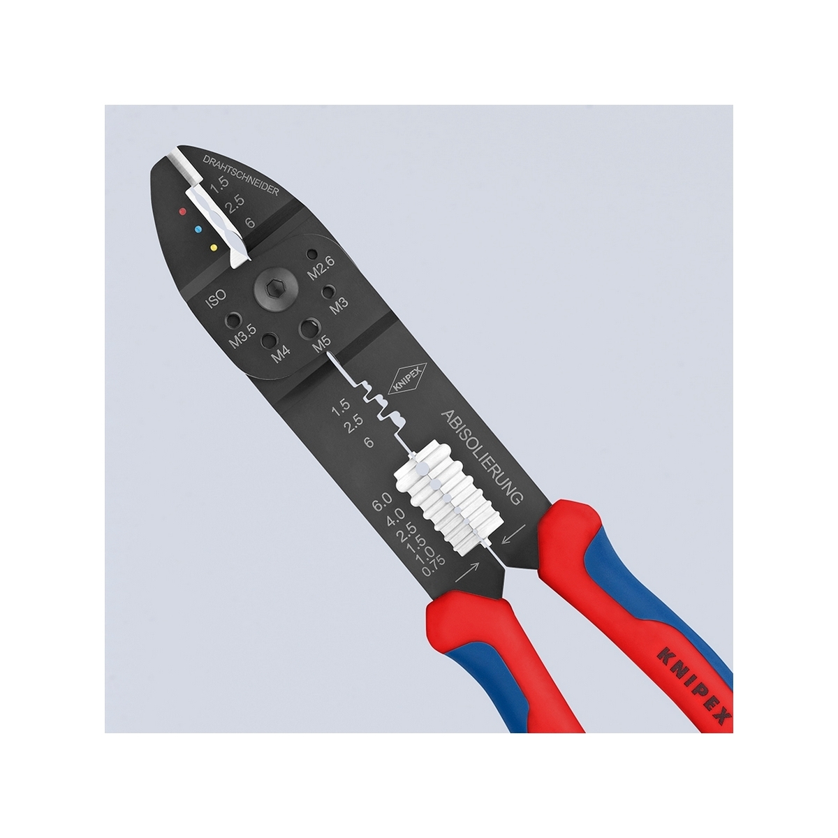 คีมย้ำหางปลาปลั้ก KNIPEX รุ่น 9722240 รูปที่ 4