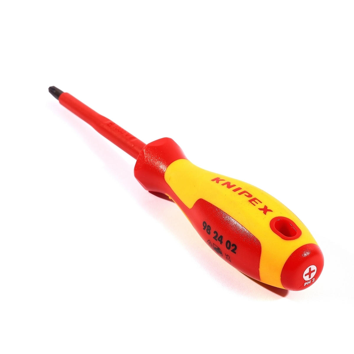 ไขควงกันไฟหัวแฉก ขนาด PH2 6 X 100 มม. KNIPEX รุ่น 982402 รูปที่ 2