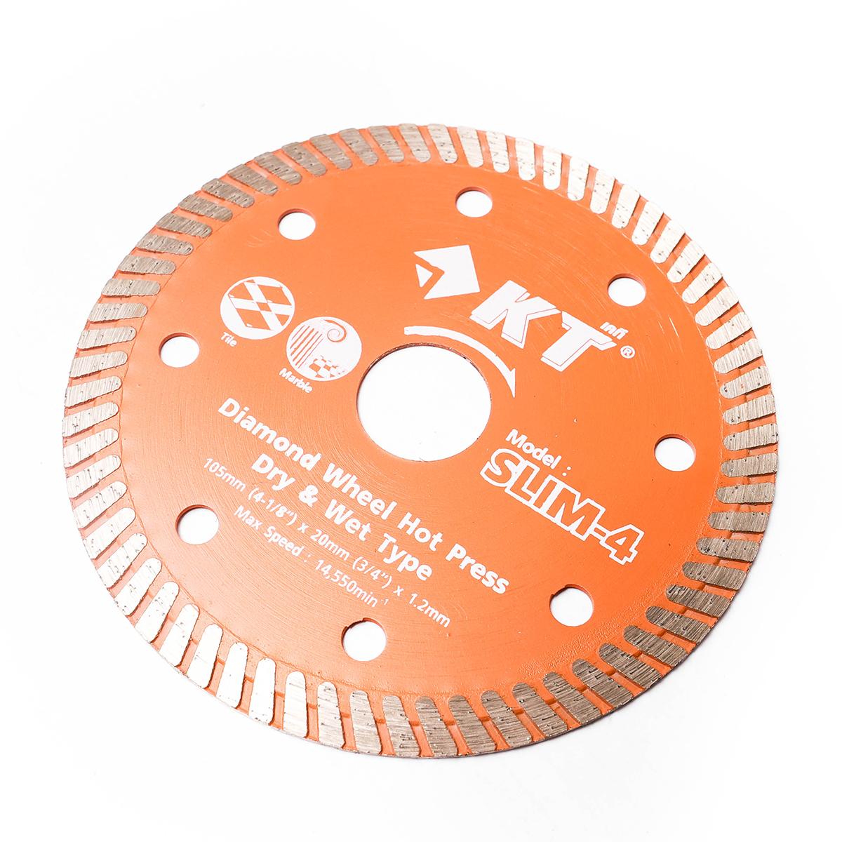 ใบเพชร4"(บาง1.2MM)กระเบื้อง/หินอ่ KT รุ่น SLIM-4 รูปที่ 2