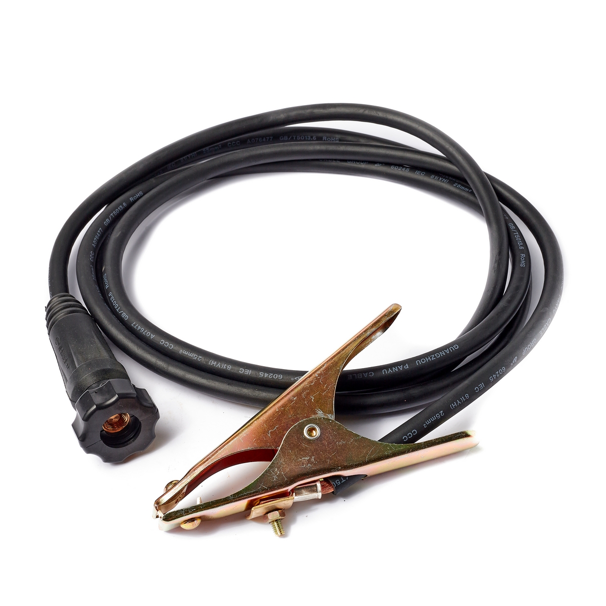 สายดิน 3ม.25MM2 ข้อต่อเกลียว MIG KT-MAX WELD ราคา ฿792